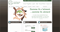 Desktop Screenshot of paroisse.ch