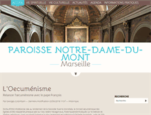Tablet Screenshot of nd-du-mont.paroisse.net